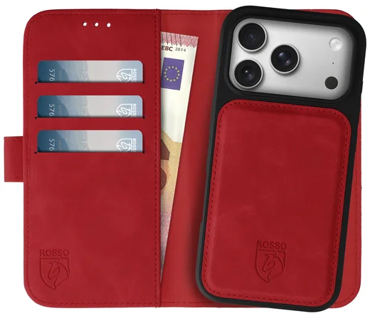 Rosso Element Uitneembaar 2-in-1 Apple iPhone 17 Pro Max Hoesje Rood afbeelding 1