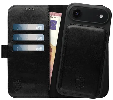 Rosso Element Uitneembaar 2-in-1 Apple iPhone Air Hoesje Zwart