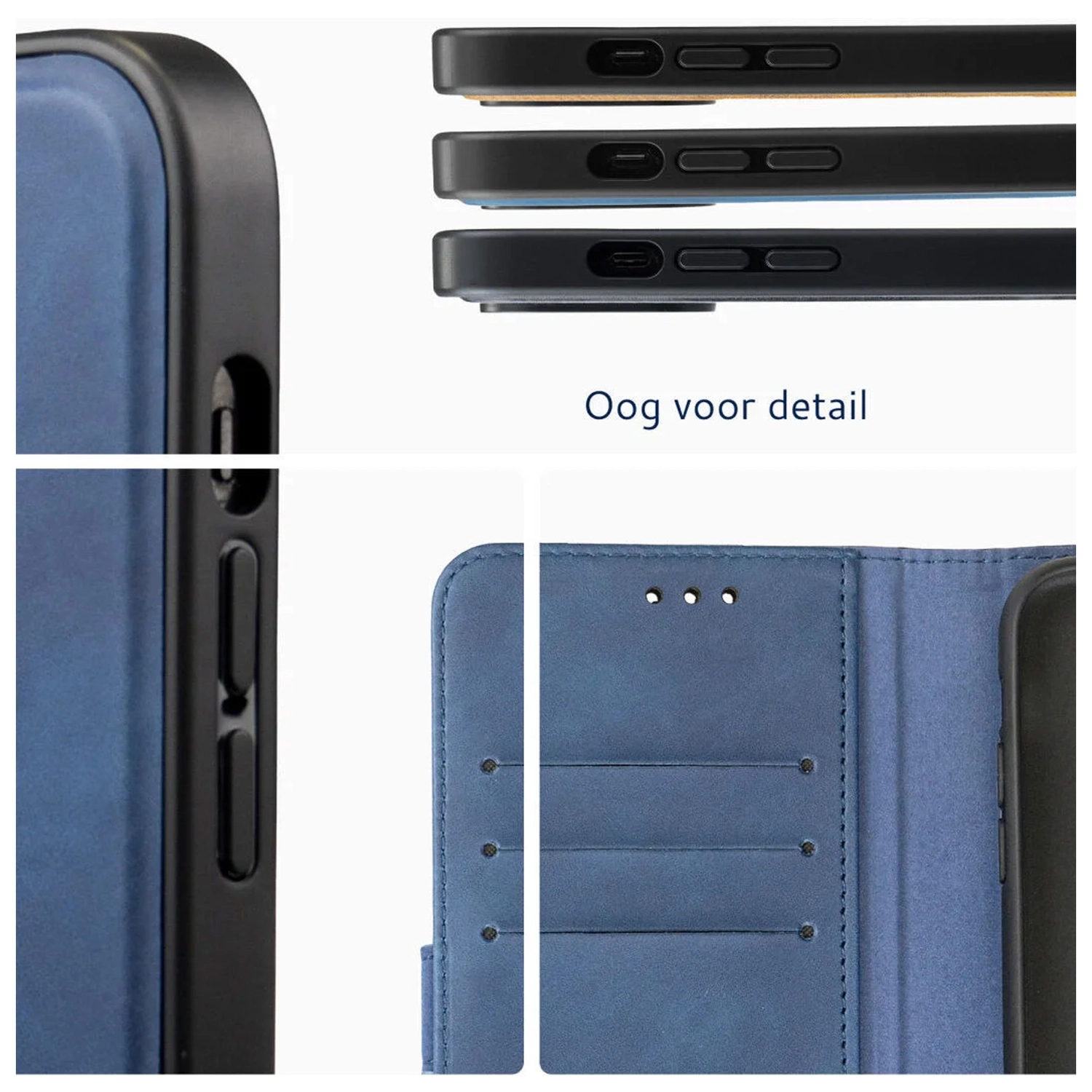 Rosso Element Uitneembaar 2-in-1 Apple iPhone Air Hoesje Blauw afbeelding 6