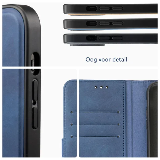 Rosso Element Uitneembaar 2-in-1 Apple iPhone Air Hoesje Blauw afbeelding 6