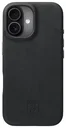 Rosso Elite Apple iPhone 17 Hoesje Leer Back Cover MagSafe Zwart