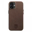Rosso Elite Apple iPhone 17 Hoesje Leer Back Cover MagSafe Bruin