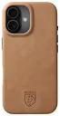 Rosso Elite Apple iPhone 17 Hoesje Leer Back Cover MagSafe Lichtbruin