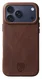 Rosso Elite iPhone 17 Pro Max Hoesje Leer Back Cover MagSafe Bruin