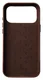 Rosso Elite iPhone 17 Pro Max Hoesje Leer Back Cover MagSafe Bruin afbeelding 4