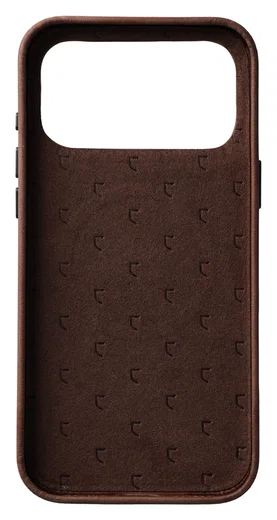 Rosso Elite iPhone Air Hoesje Leer Back Cover MagSafe Bruin afbeelding 7