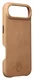 Rosso Elite iPhone Air Hoesje Leer Back Cover MagSafe Lichtbruin afbeelding 2