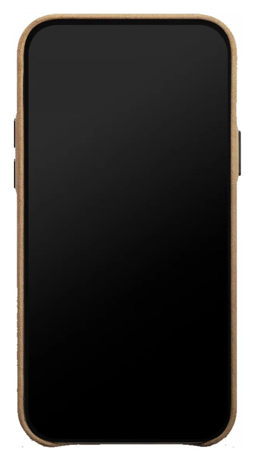Rosso Elite iPhone Air Hoesje Leer Back Cover MagSafe Lichtbruin afbeelding 9