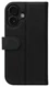 Rosso Elite Apple iPhone 17 Hoesje met MagSafe Book Case Echt Leer Zwart afbeelding 9