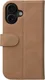Rosso Elite Apple iPhone 17 Hoesje met MagSafe Book Case Echt Leer Licht Bruin afbeelding 10