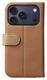 Rosso Elite iPhone 17 Pro Hoesje met MagSafe Book Case Echt Leer Lichtbruin afbeelding 10