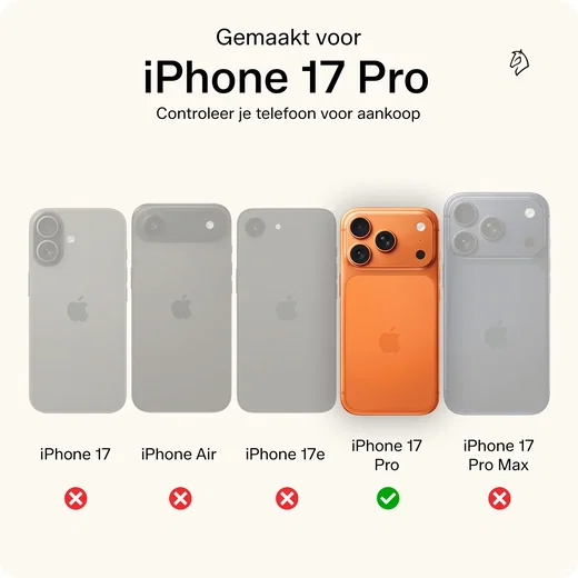 Rosso Elite iPhone 17 Pro Hoesje met MagSafe Book Case Echt Leer Lichtbruin afbeelding 4