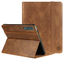 Rosso Element Lenovo Yoga Tab Plus Hoes Book Case Bruin afbeelding