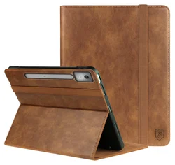 Rosso Element Lenovo Idea Tab Pro 12.7 Hoes Book Case Bruin afbeelding