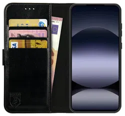 Rosso Element Xiaomi Redmi Note 14S Hoesje Book Case Wallet Zwart afbeelding