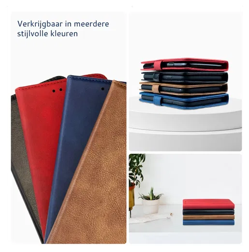 Rosso Element Xiaomi Redmi Note 14S Hoesje Book Case Wallet Zwart afbeelding 6