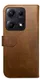Rosso Element Xiaomi Redmi Note 14S Hoesje Book Case Wallet Bruin afbeelding 2