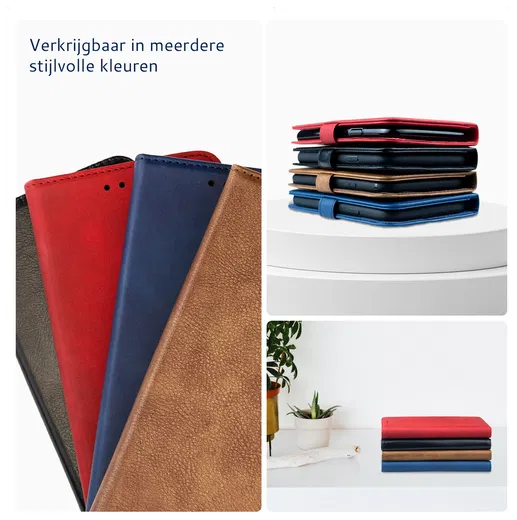 Rosso Element Xiaomi Redmi Note 14S Hoesje Book Case Wallet Bruin afbeelding 6