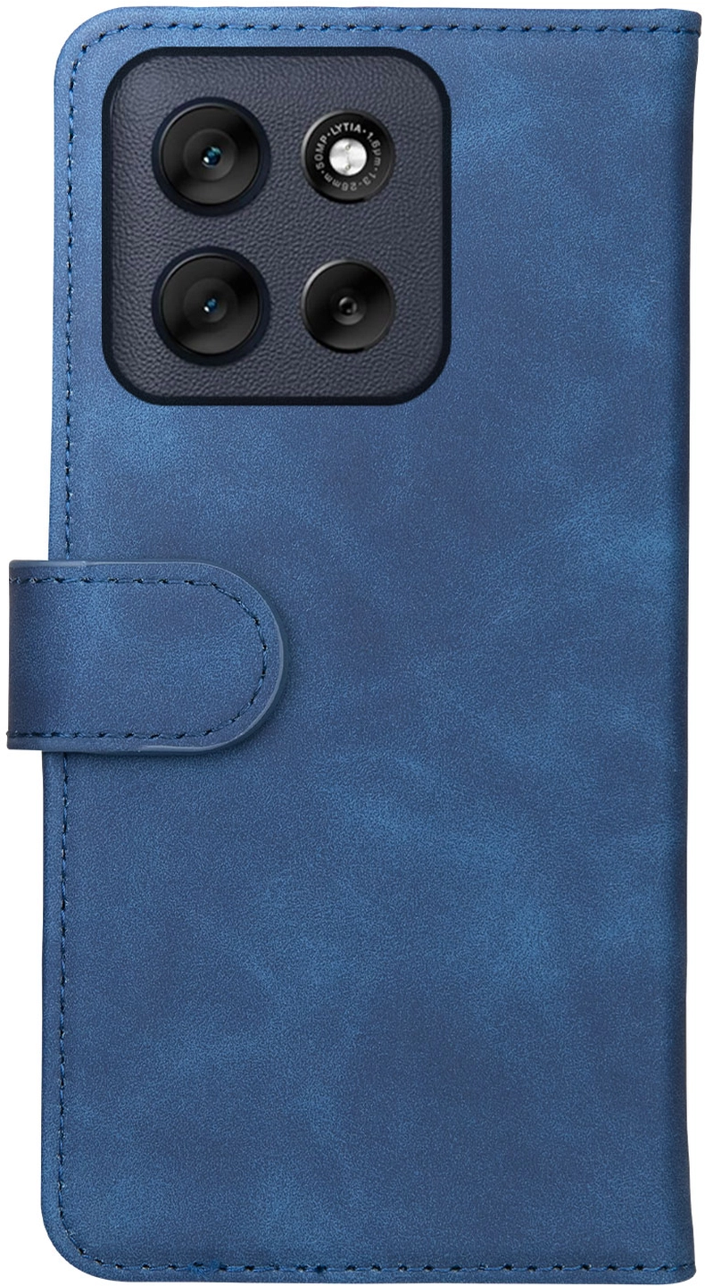 Rosso Element Motorola Moto G56 Hoesje Book Case Wallet Blauw afbeelding 2