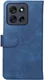 Rosso Element Motorola Moto G56 Hoesje Book Case Wallet Blauw afbeelding 2