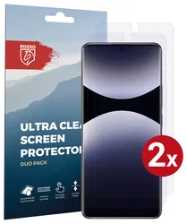 Rosso Xiaomi Redmi Note 14S Screen Protector Case Friendly Folie Duo Pack afbeelding