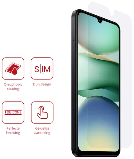 Rosso Xiaomi Redmi A5 Screen Protector Case Friendly Folie Duo Pack afbeelding 2