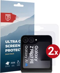 Rosso Samsung Galaxy Z Flip 7 Screen Protector Case Friendly Folie Duo Pack afbeelding