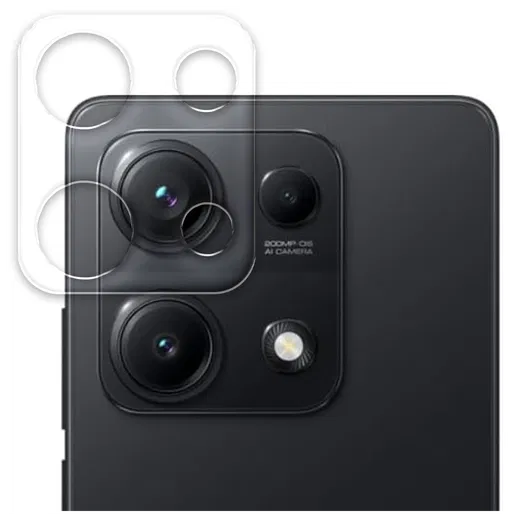 Rosso Xiaomi Redmi Note 14s Camera Lens Protector Transparant afbeelding 1