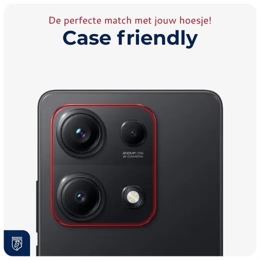 Rosso Xiaomi Redmi Note 14s Camera Lens Protector Transparant afbeelding 6