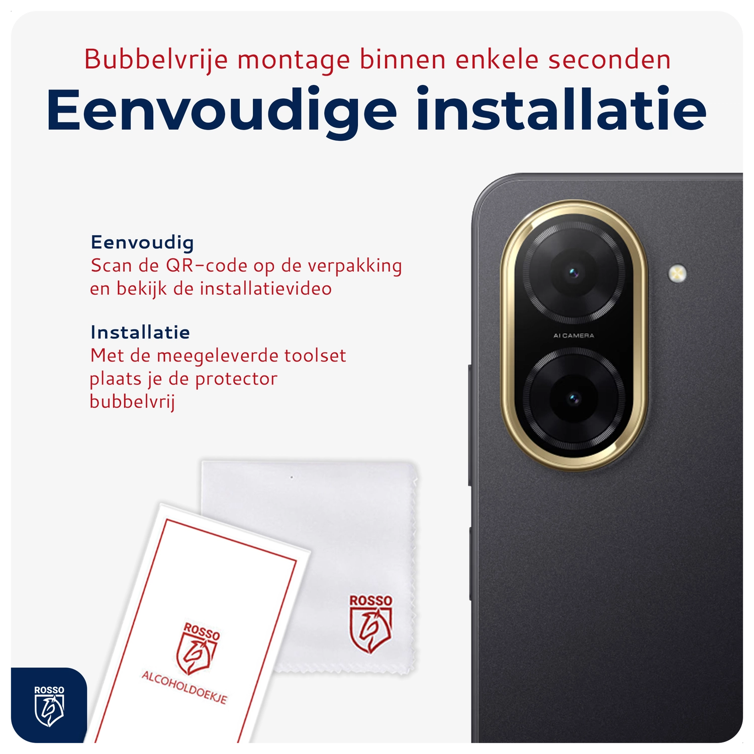 Rosso Xiaomi Redmi A5 Camera Lens Protector Transparant afbeelding 5