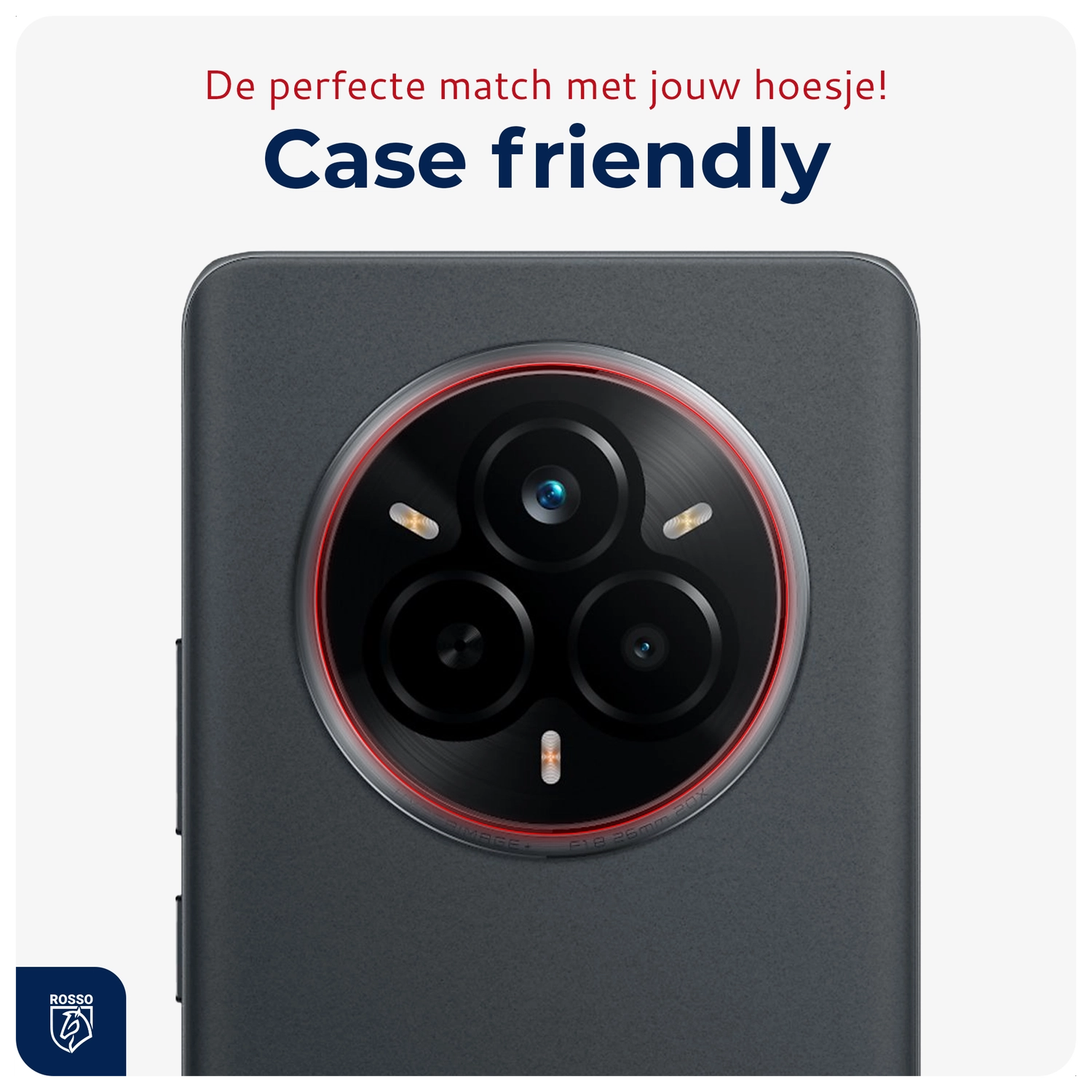 Rosso Realme 14 Pro Plus Camera Lens Protector Transparant afbeelding 5