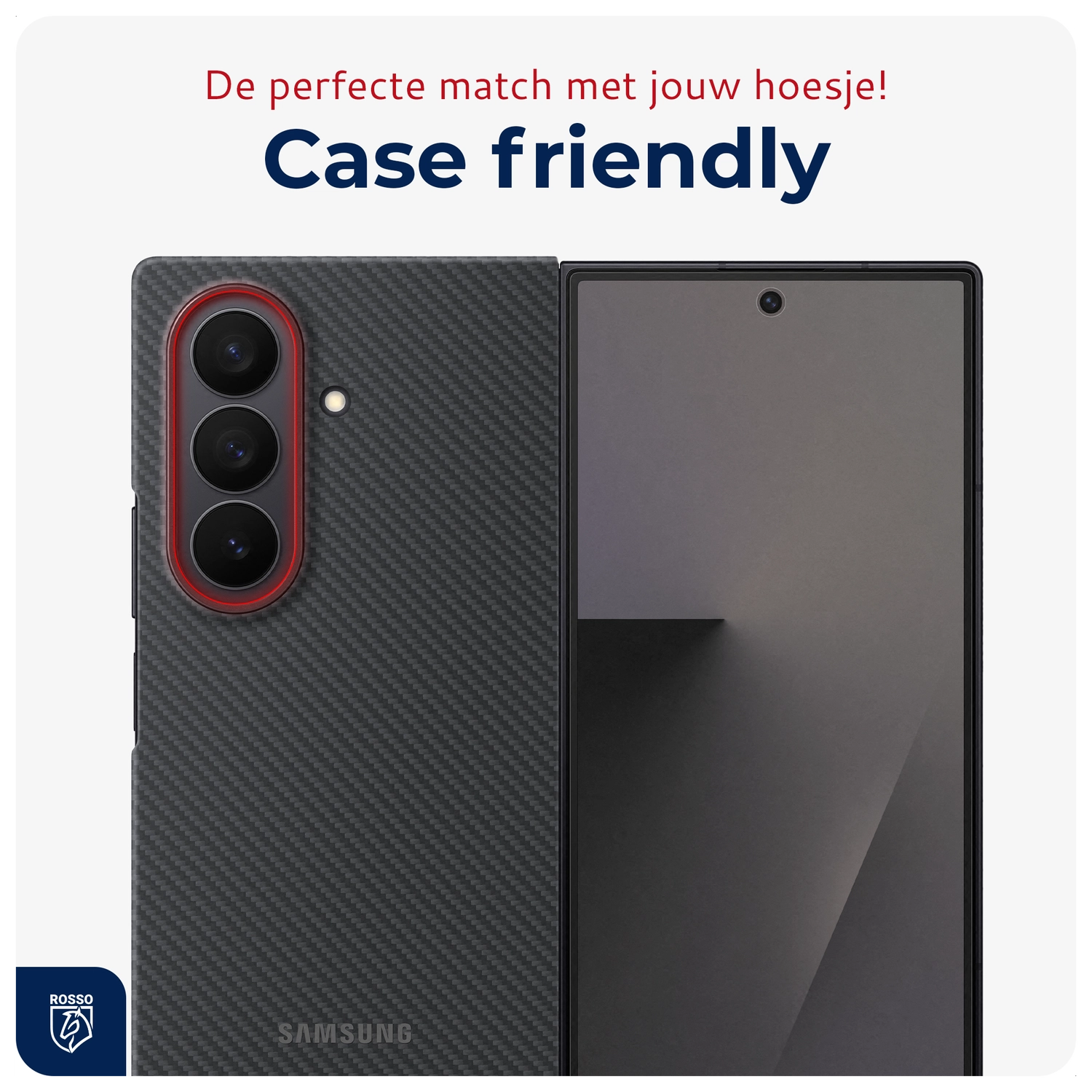 Rosso Samsung Galaxy Z Fold 7 Camera Lens Protector Transparant afbeelding 5