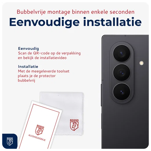 Rosso Samsung Galaxy Z Fold 7 Camera Lens Protector Transparant afbeelding 6