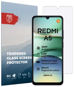 Rosso Xiaomi Redmi A5 9H Tempered Glass Screen Protector