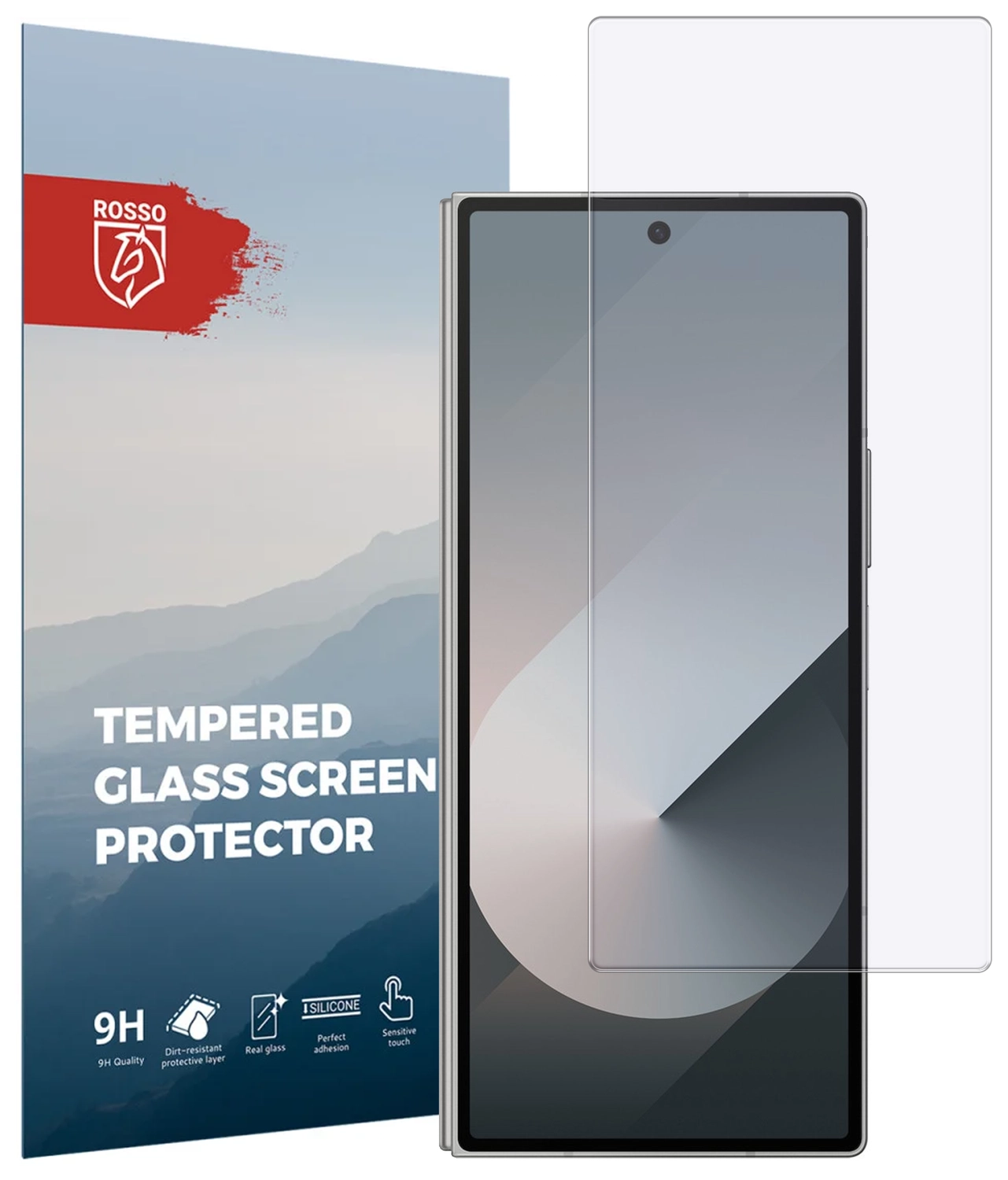 Rosso Samsung Galaxy Z Fold 7 9H Tempered Glass Screen Protector afbeelding 1