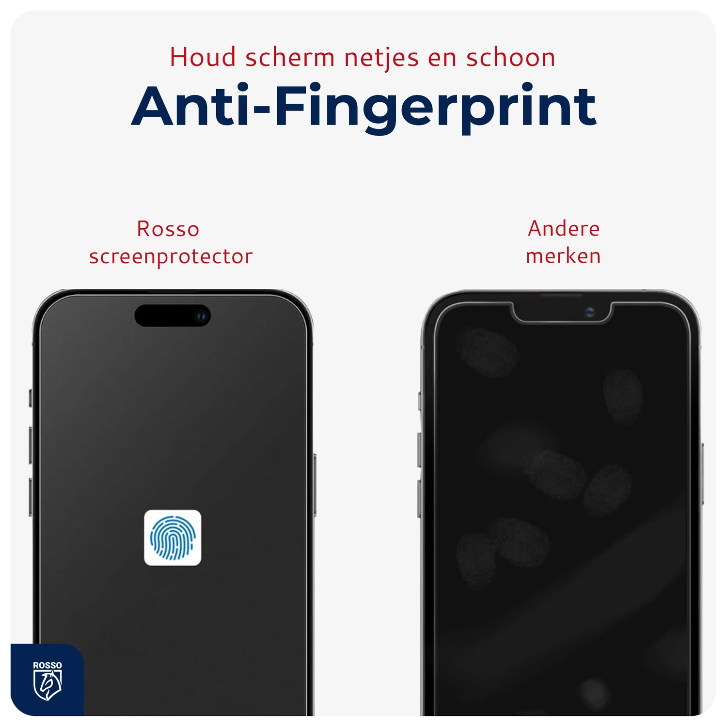 Rosso Apple iPhone 17 Tempered Glass Screen Protector Matte afbeelding 4