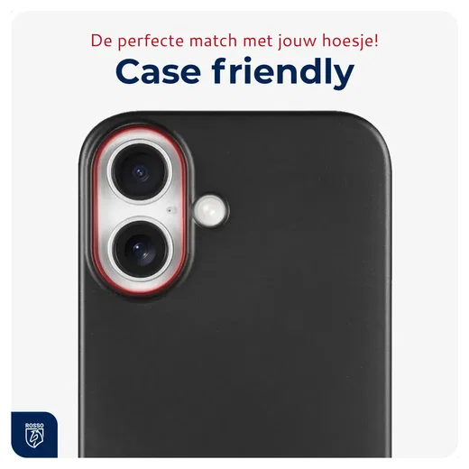 Rosso Apple iPhone 17 Camera Lens Protector Transparant afbeelding 6