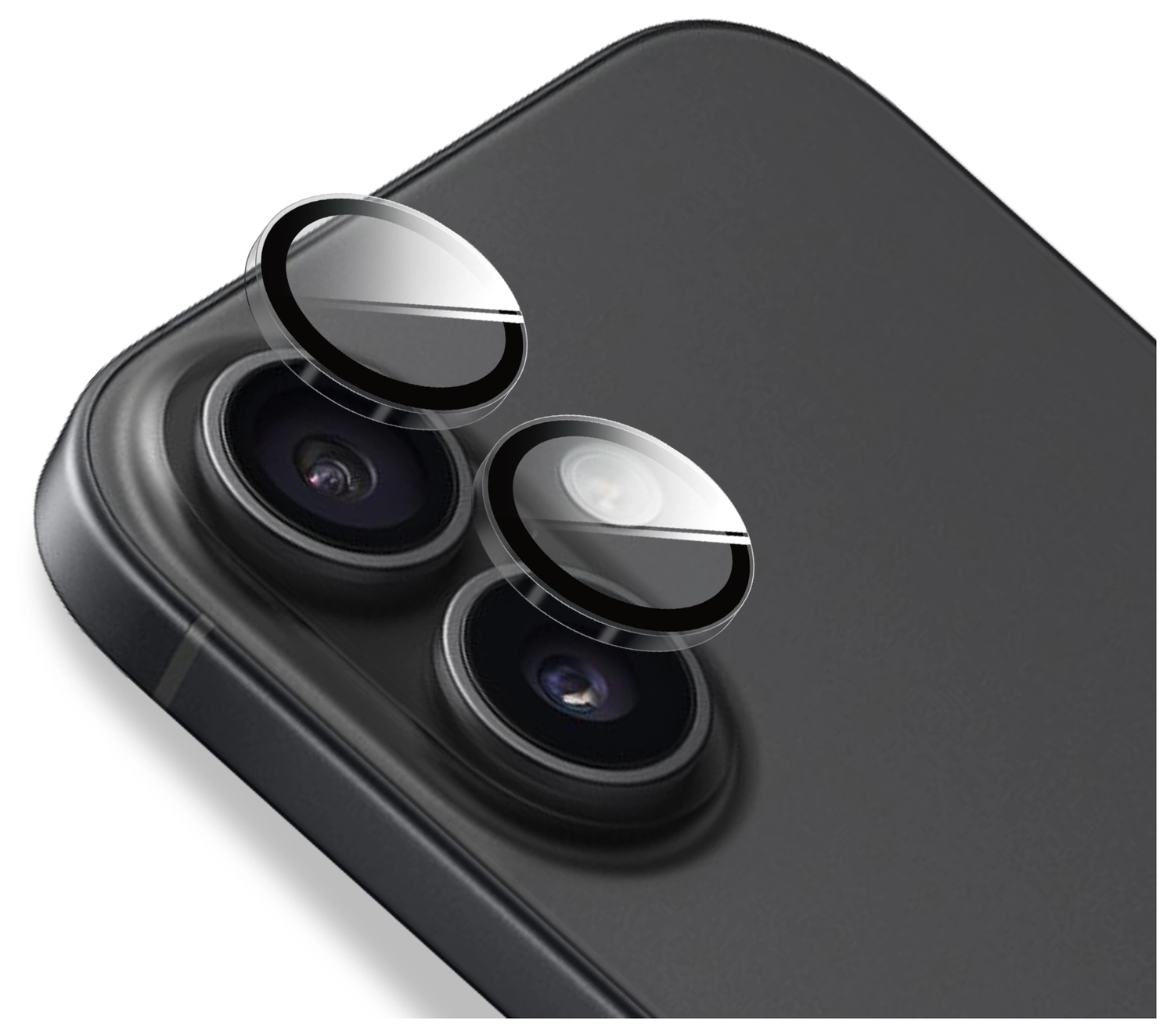 Rosso Apple iPhone 17 Camera Frame Protector Transparant afbeelding 9