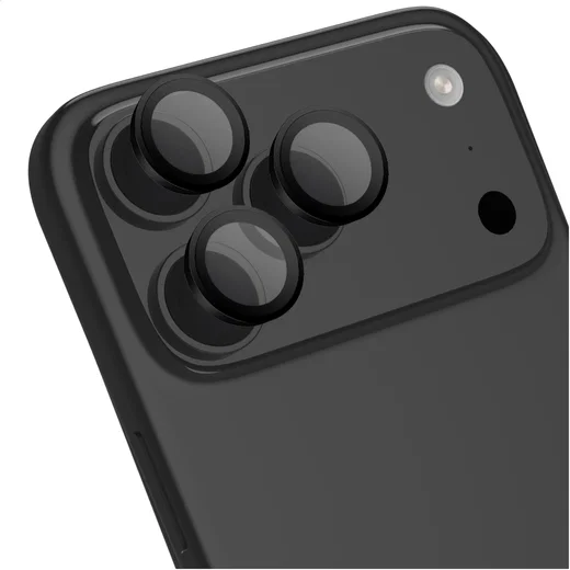 Rosso iPhone 17 Pro / 17 Pro Max Camera Frame Protector Zwart afbeelding 1