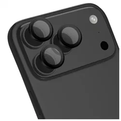 Rosso iPhone 17 Pro / 17 Pro Max Camera Frame Protector Zwart afbeelding