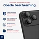 Rosso iPhone 17 Pro / 17 Pro Max Camera Frame Protector Zwart afbeelding 2