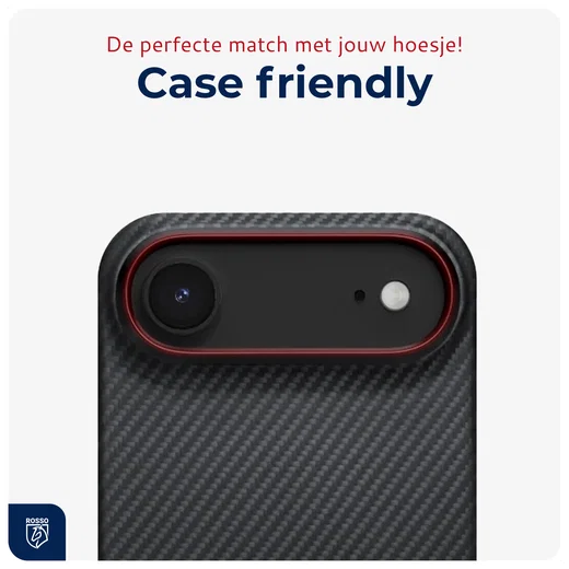 Rosso Apple iPhone Air Camera Lens Protector Zwart afbeelding 7