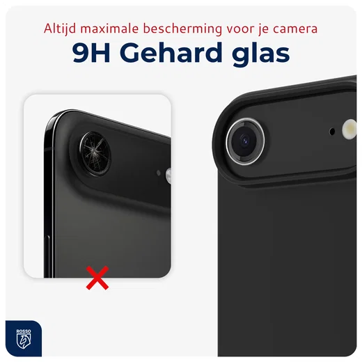 Rosso Apple iPhone Air Camera Frame Protector Transparant afbeelding 5