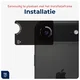 Rosso Apple iPhone Air Camera Frame Protector Zwart afbeelding 3