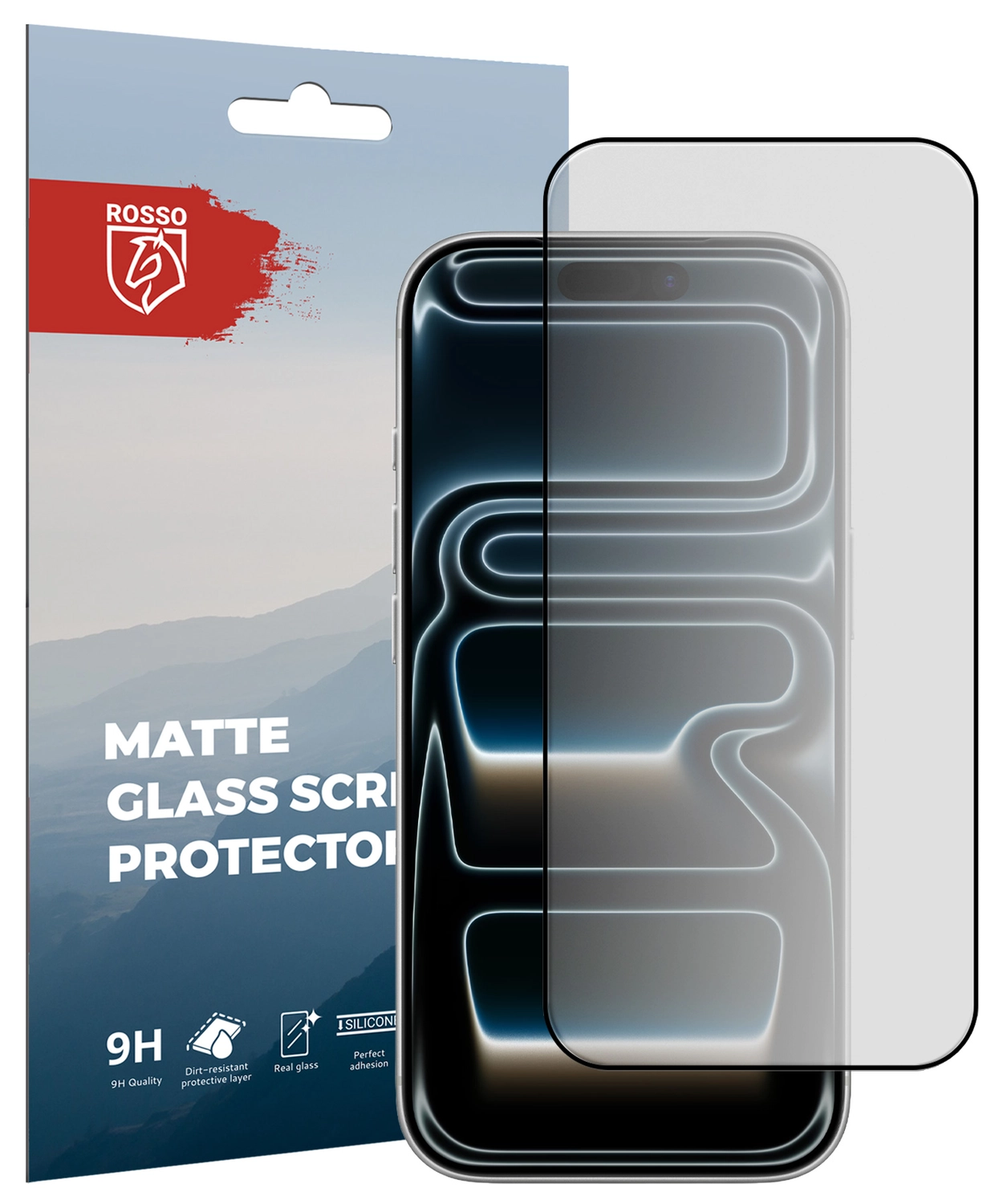 Rosso Apple iPhone 17 Pro Max Tempered Glass Screen Protector Anti-Reflectie afbeelding 1