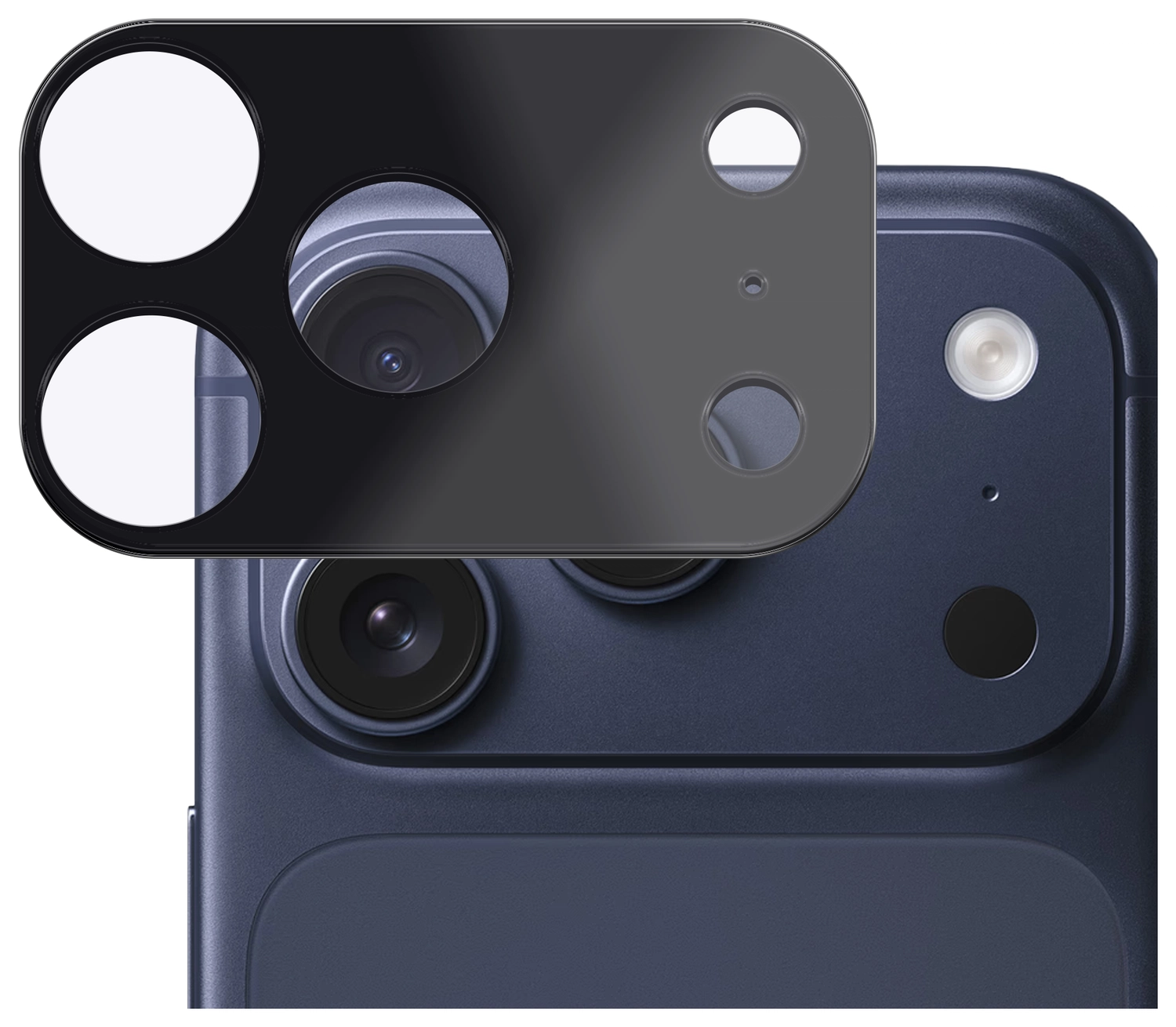 Rosso Apple iPhone 17 Pro Max Camera Lens Protector Zwart afbeelding 8