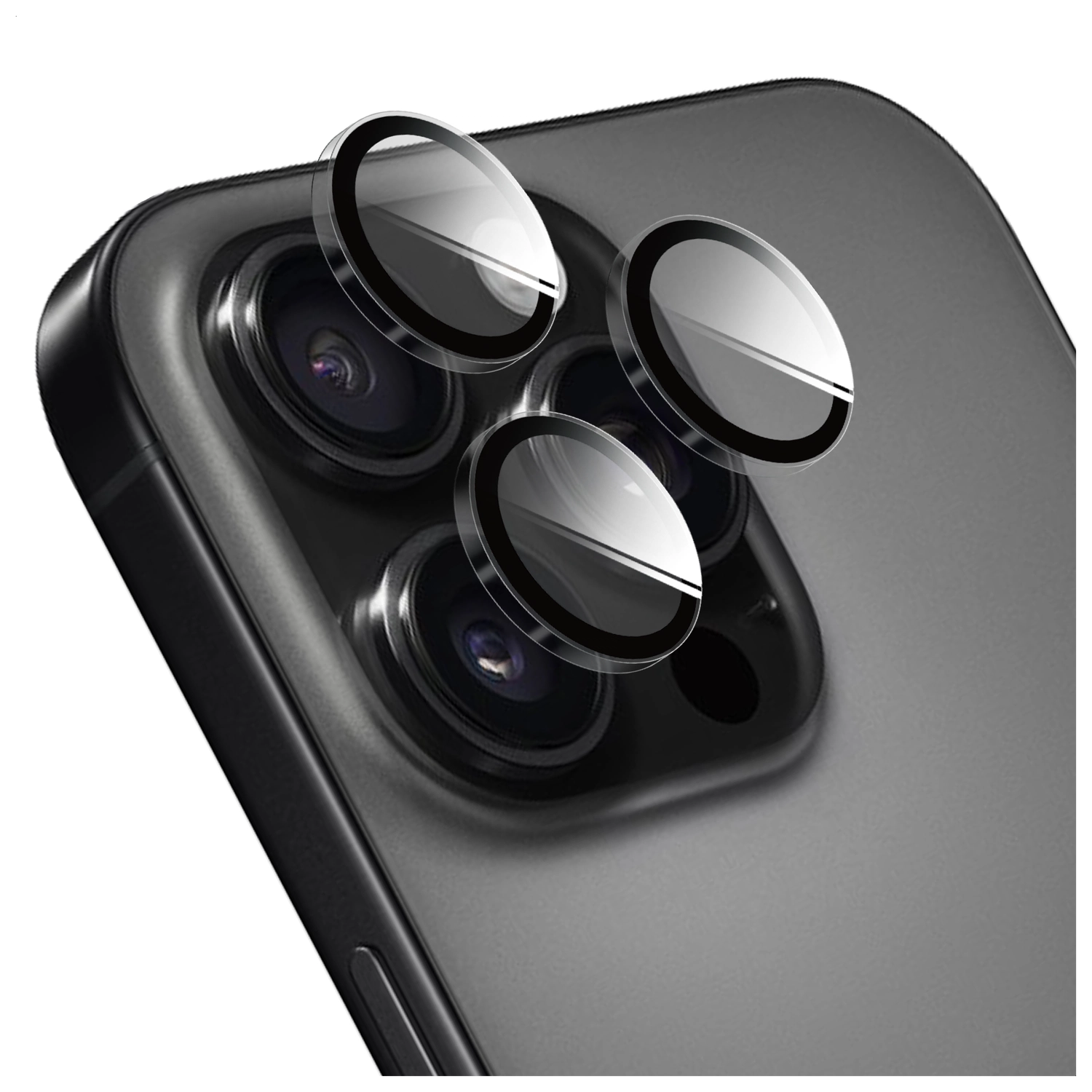 Rosso Apple iPhone 16 Pro / 16 Pro Max Camera Frame Protector Transparant afbeelding 1