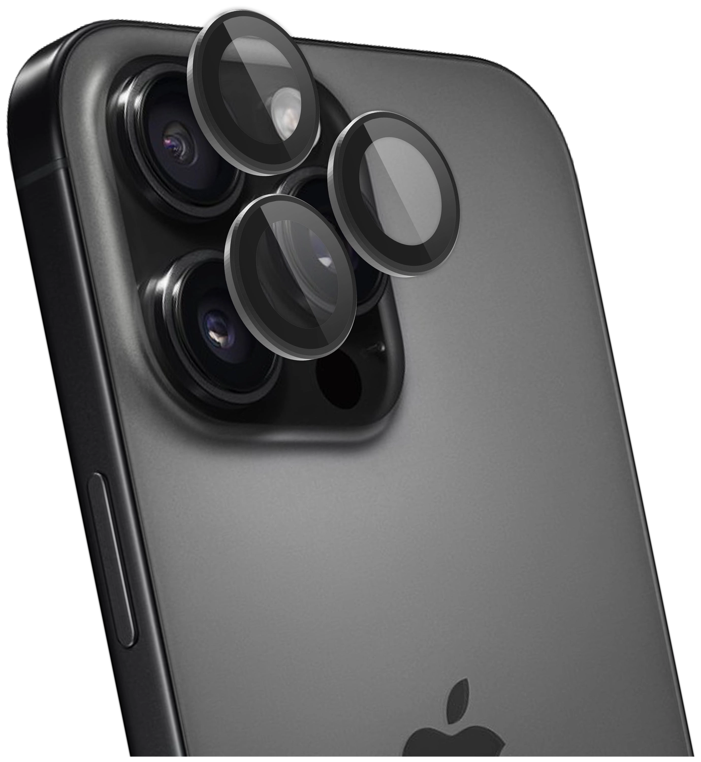 Rosso Apple iPhone 16 Pro / 16 Pro Max Camera Frame Protector Zwart afbeelding 10