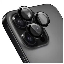 Rosso Apple iPhone 16 Pro / 16 Pro Max Camera Frame Protector Zwart afbeelding