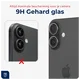 Rosso Apple iPhone 16 / 16 Plus Camera Frame Protector Transparant afbeelding 4